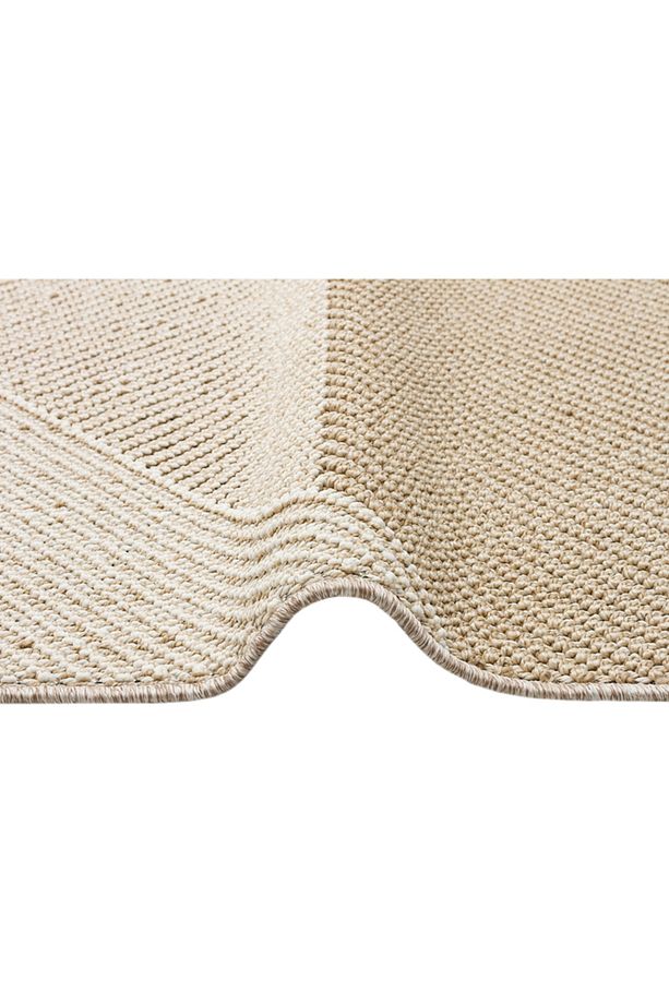 Soho Sh 08 Beige Hav Vermeyen Özel Ipler Ile Üretilen Etnik Örgü Desenlere Sahip Makine Halısı - 2