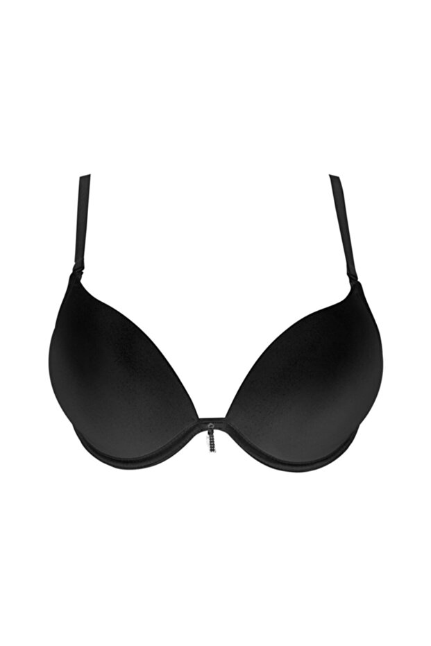 Brenda Women's Magic Double Padded Bra Black New Season
