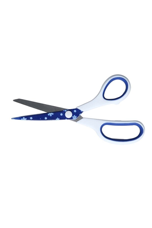 Multi-Purpose Colored Handle Scissors White C2008P27 - 1