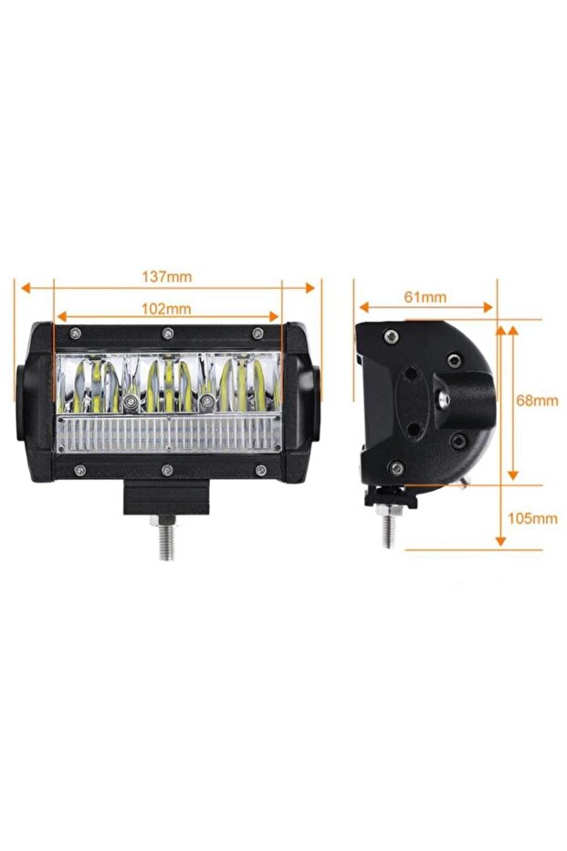 Ariadne 65w Uyumlu Bar Tipi Off Road Led Sis Farı - 4