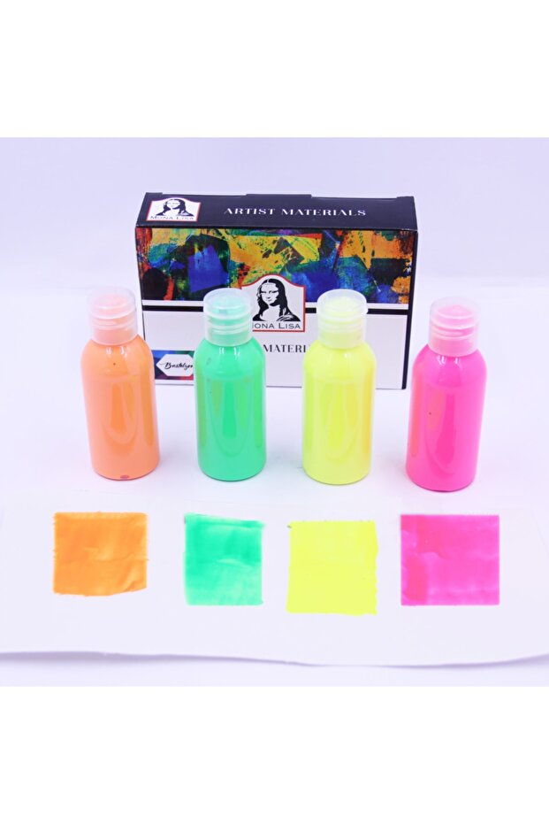 Neon Akrilik 4x100ml - 3