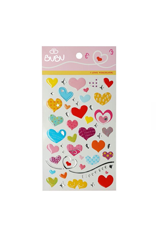 Epoxy Sticker Seni Seviyorum - 1