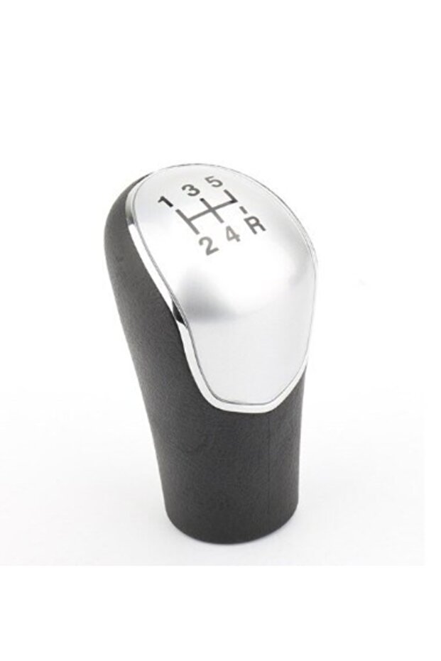 Toyota Corolla Gray Leather Gear Shift Knob 5 Speed 2002-2009