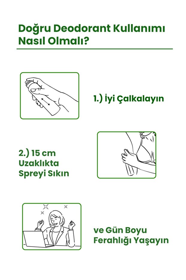 Kadın Deodorant 150 ml 6 Adet - 5