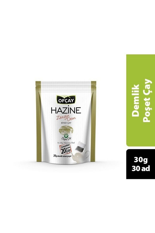 Hazine Zengin Dem Demlik Poşet Çay 30 Gr 30 Ad - 1