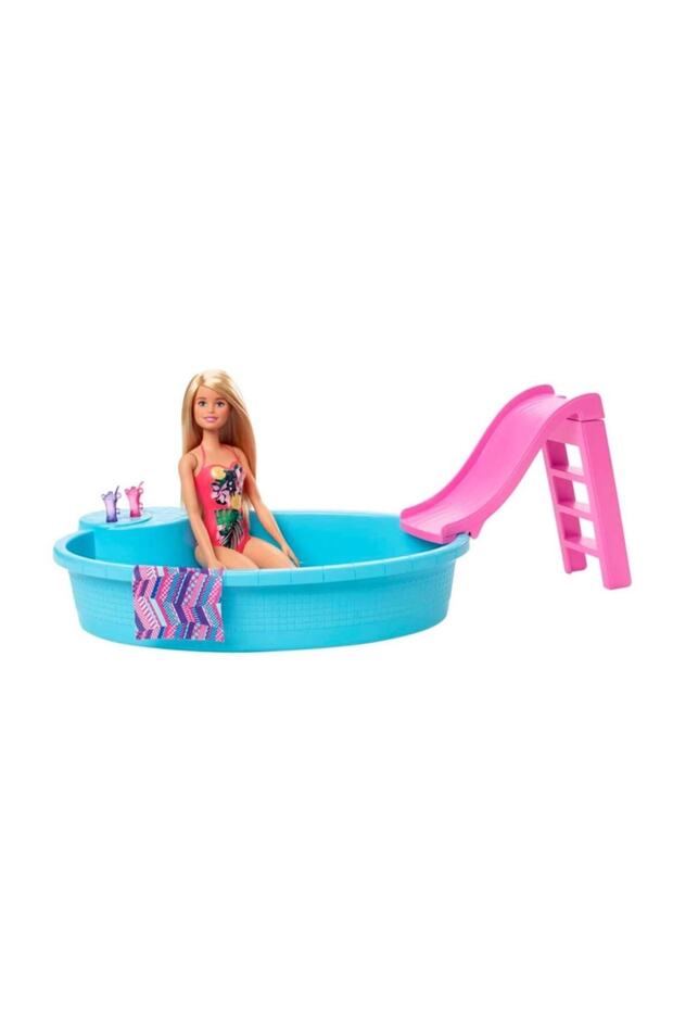 Barbie Ve Havuzu Oyun Seti - 1