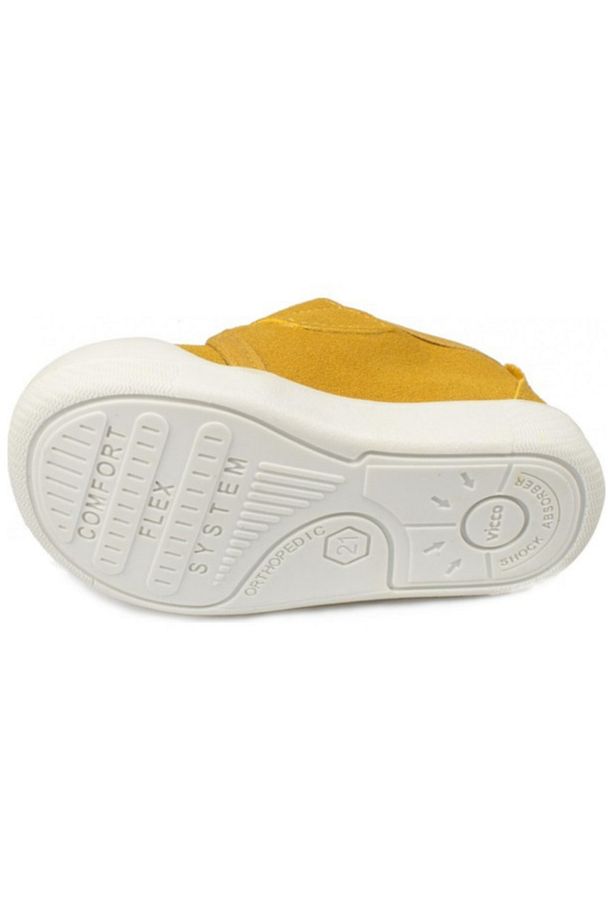 Anka Kız / Erkek Çocuk Sarı Ilk Adım Bebe Patik Panduf Unisex Günlük Spor Ayakkabı 950.e19k.233 - 7