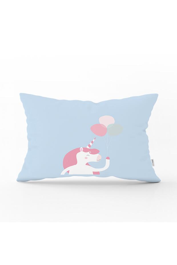 Digital Printed Special Design Rectangular Throw Pillow Cover - 1