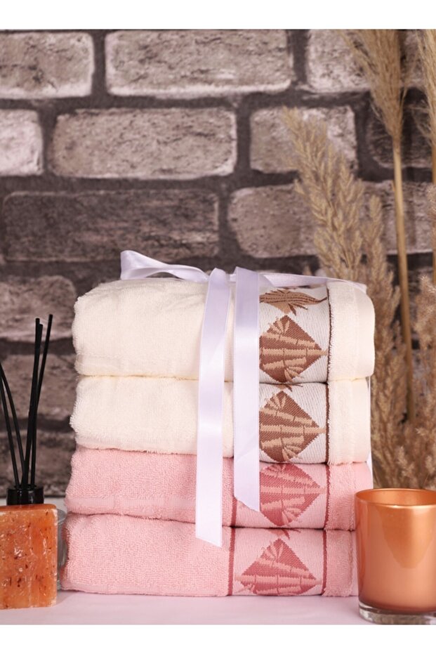 Osaka Bambu 50*90 Havlu 4'lü - 1