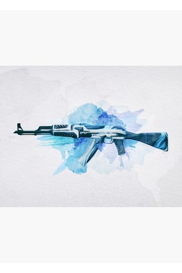 Cs:go Ak-47 Vulkan Tablo Ahşap Poster Dekoratif - 1