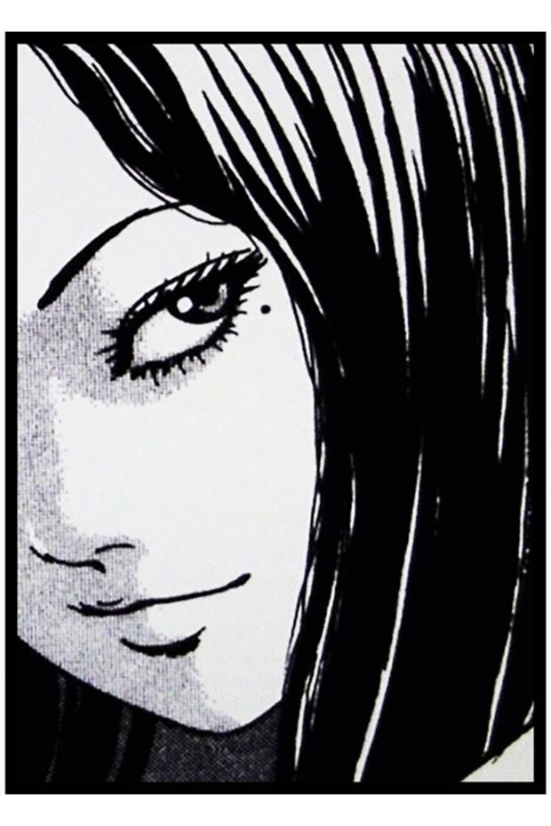 Tomie (junji Ito) Tablo Ahşap Poster Dekoratif - 1