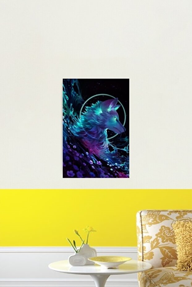 Ether Table Wooden Poster Decorative - 2