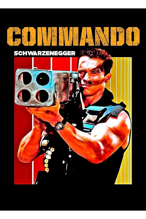 Commando Rocket Launcher Painting Wood Poster Decorative