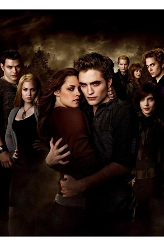 New Moon Table Wooden Poster Decorative