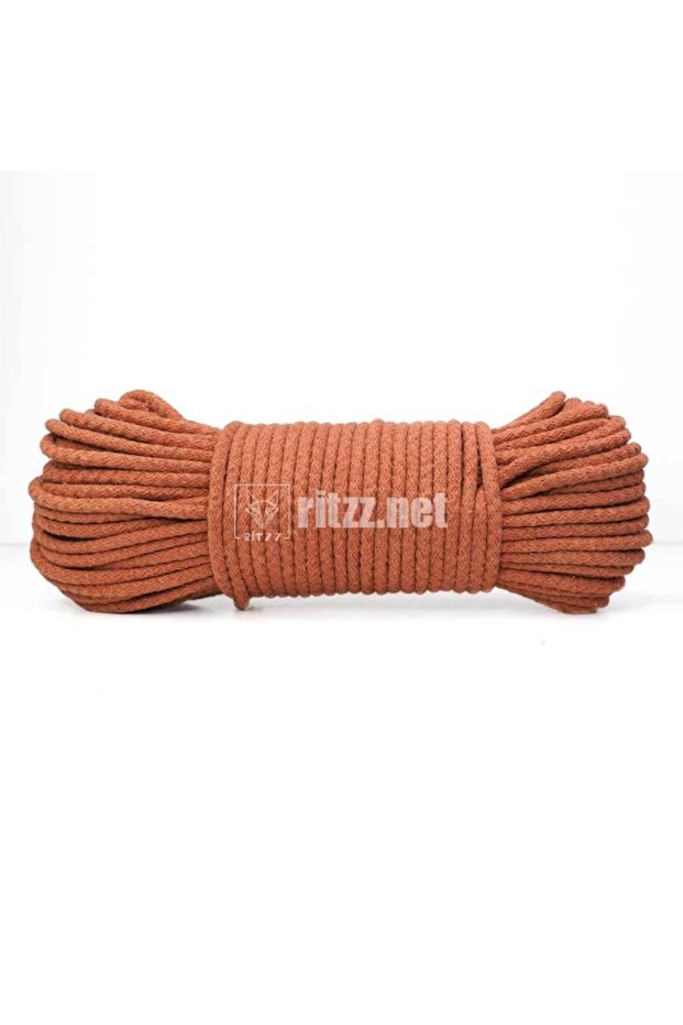 Filled Cotton Cord Rope Tress Rope / Tile / 013 / 500 grams