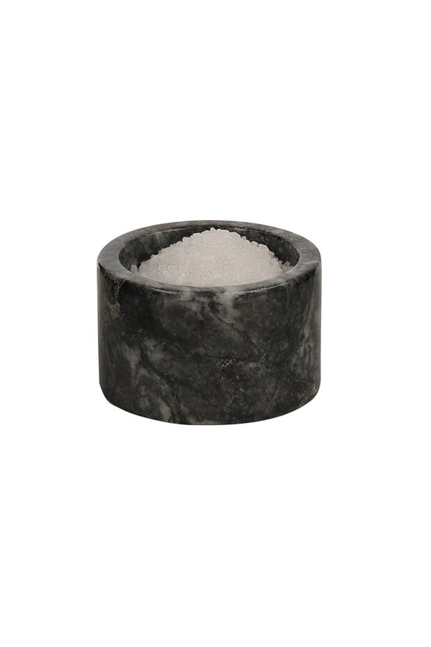 Nero Marble Spice Rack 6x10 Cm Marble Salt Shaker Pepper Rack Decorative Spice Rack Black