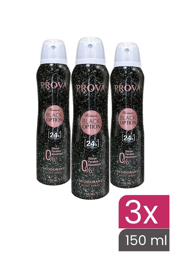 Black Option Kadın Deodorant 150 ml 3 Adet - 3