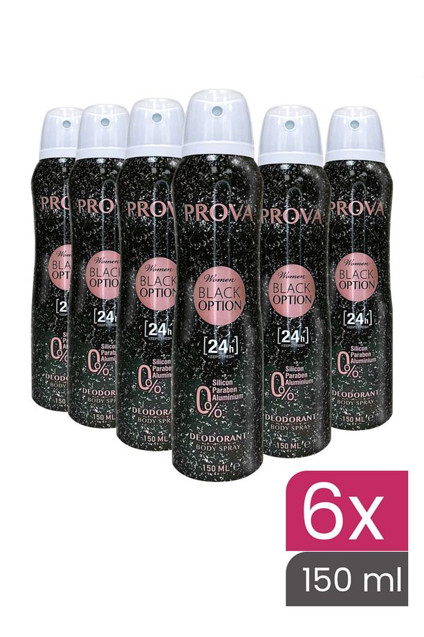 Black Option Kadın Deodorant 150 ml 6 Adet - 3