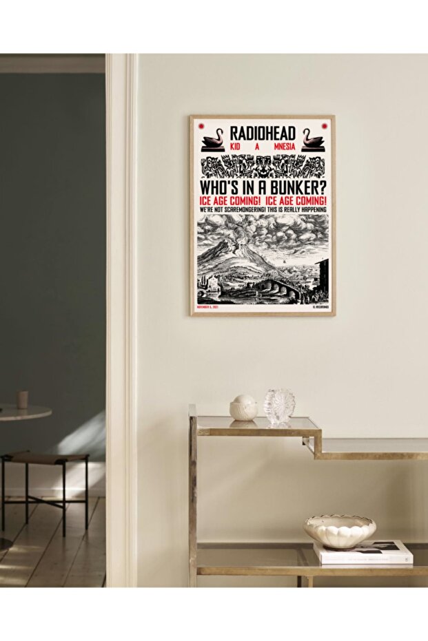 Radiohead Kid A Mnesia Poster Version 03 - 2