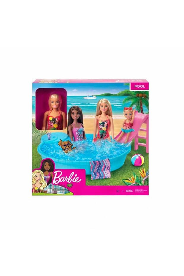 Barbie Ve Havuzu Oyun Seti - 2