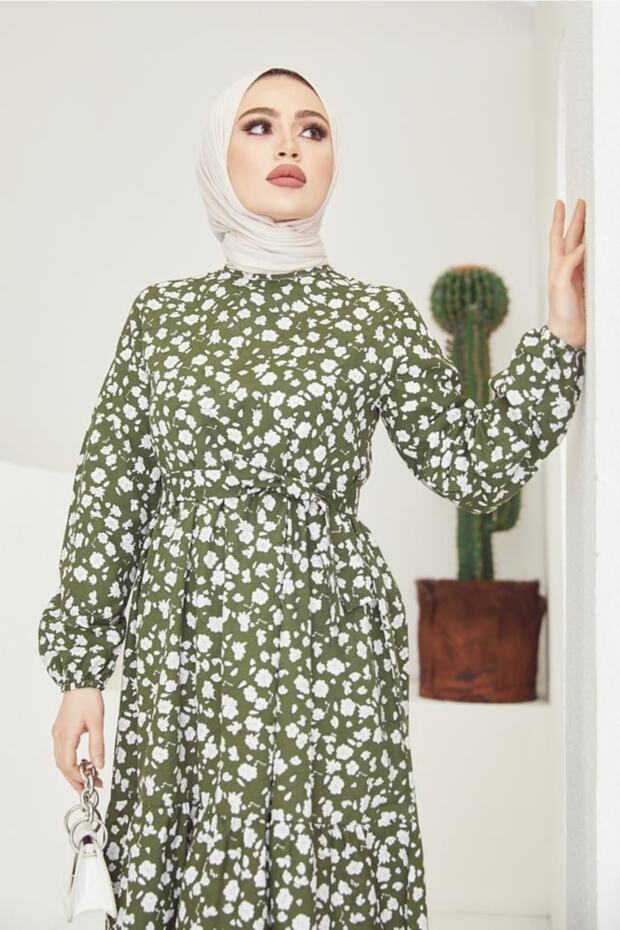 Rochie de damă kaki - model Daisy - 2