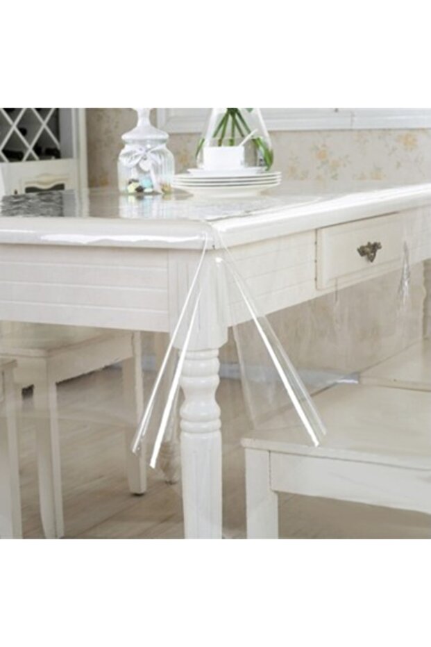 Pvc Transparent 0.18mm Tablecloth Roll Shaped Shipping Without Floor Marks