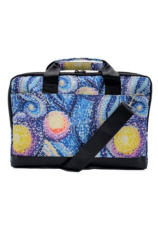 15.6'' Inç Van Gogh Desen Laptop/macbook/notebook/bilgisayar/evrak Çantası - 3
