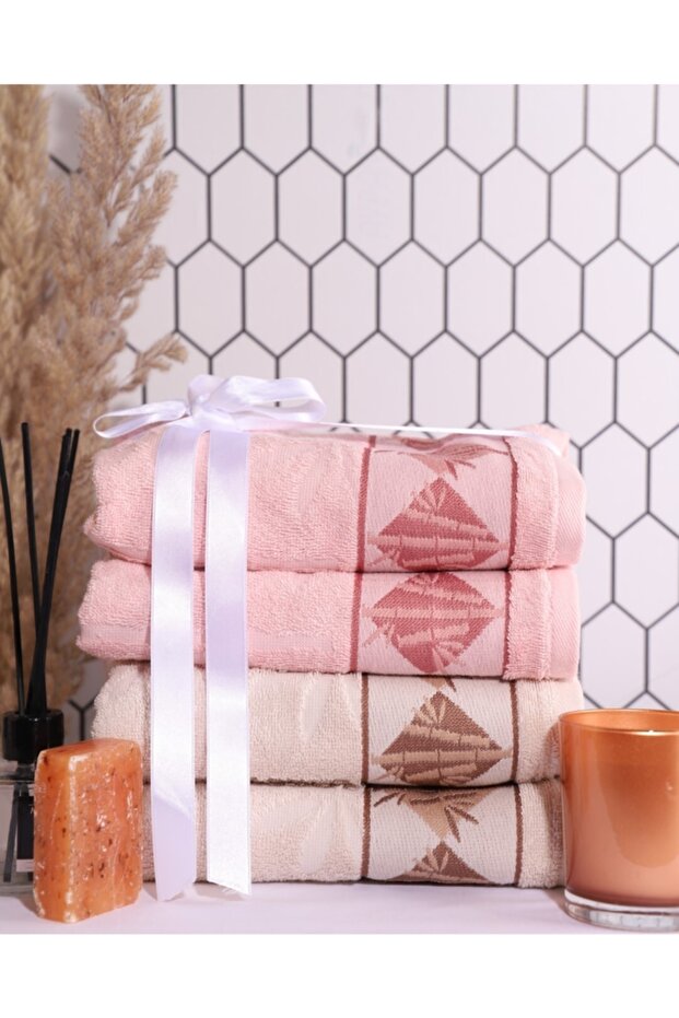 Osaka Bambu 50*90 Havlu 4'lü - 1