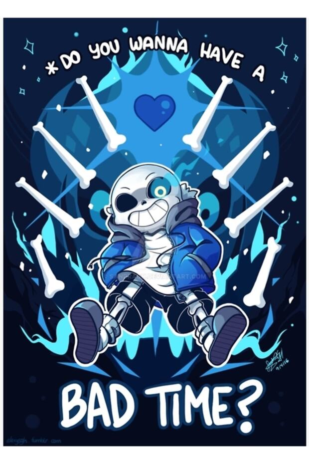 Undertale Tablo Ahşap Poster Dekoratif - 1