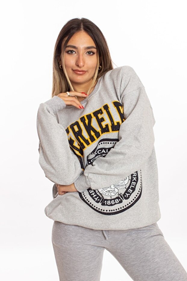Gri Sweatshirt - 5