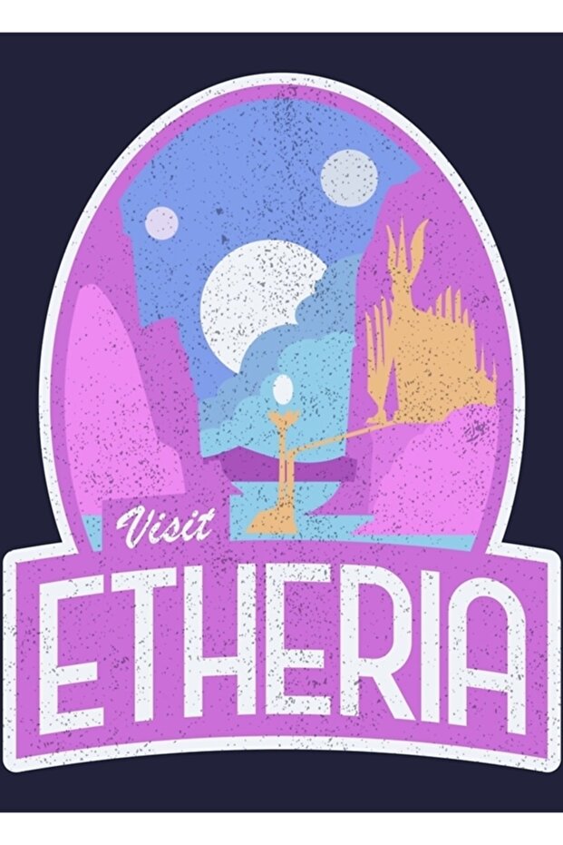 Visit Etheria She-Ra Logo Painting Wooden Poster Decorative