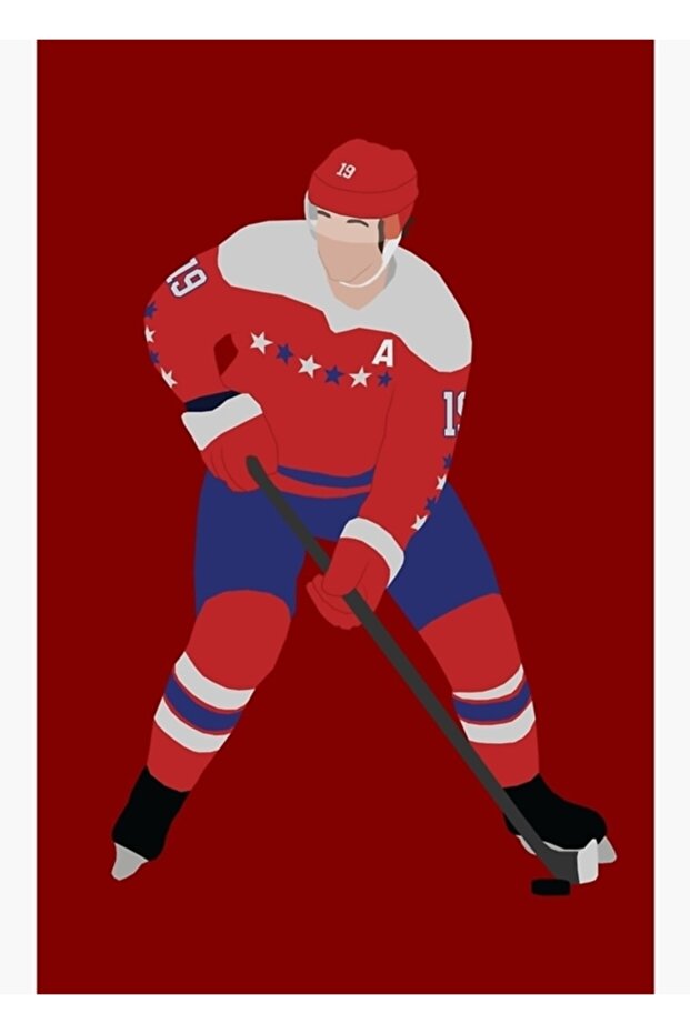 Nicklas Backstrom Painting Wooden Poster Decorative
