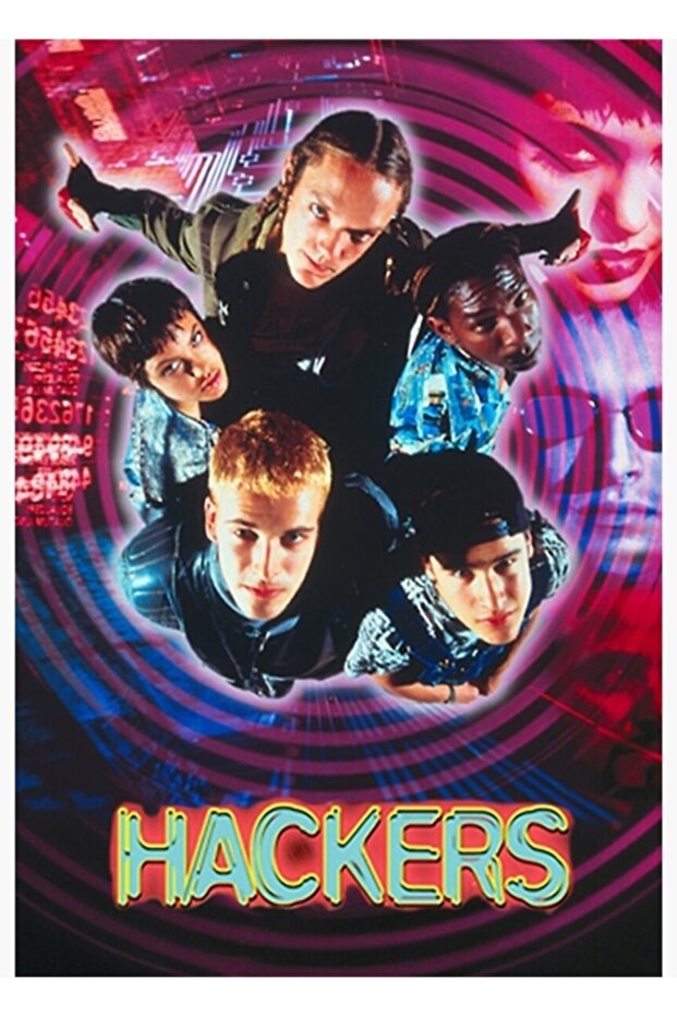 Computer Hackers Table Wooden Poster Decorative - 1