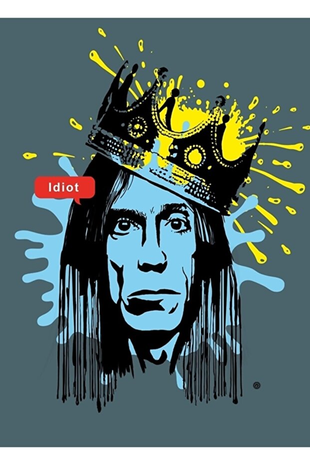 Idiot Table Wooden Poster Decorative