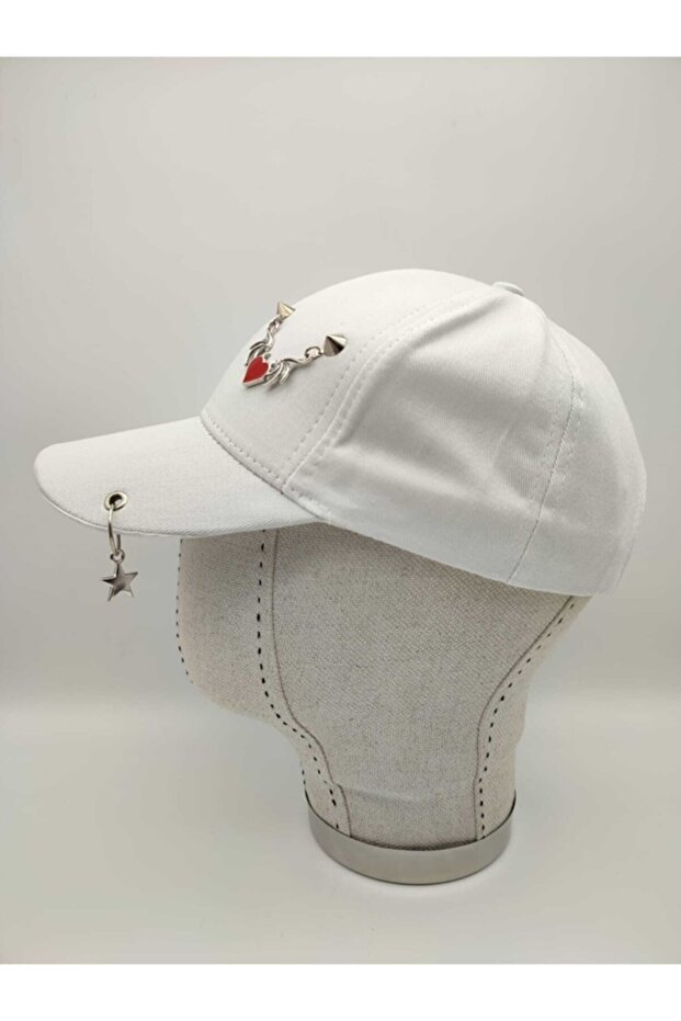 Devil Heart Punk Back Adjustable Design Hat - 2