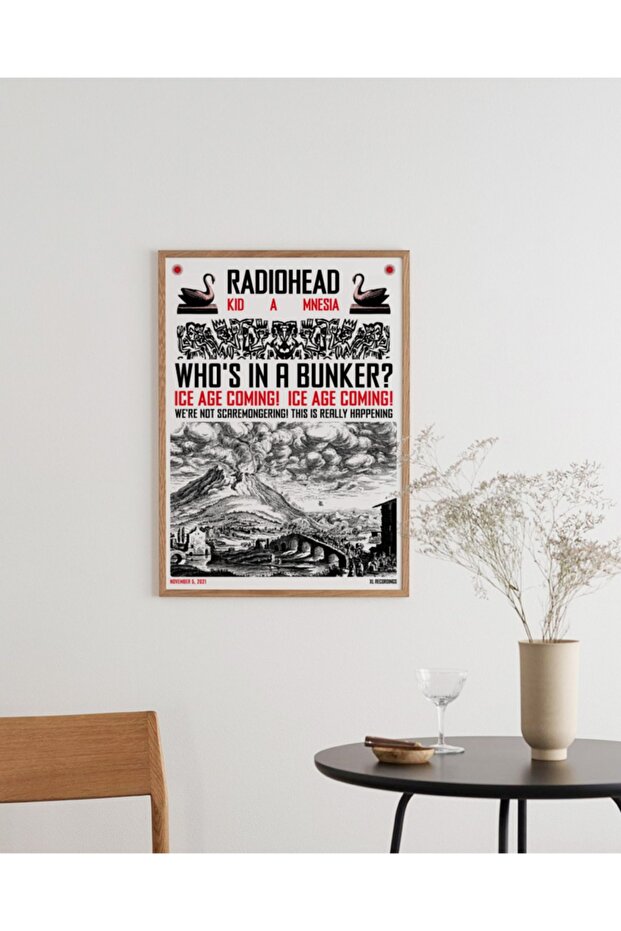 Radiohead Kid A Mnesia Poster Version 03 - 4