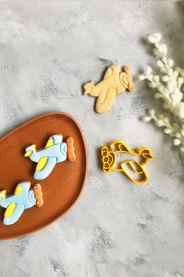 قالب بسكويت الطائرة - 3