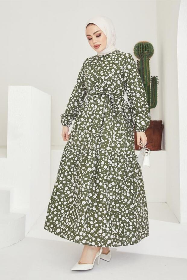 Rochie de damă kaki - model Daisy - 1