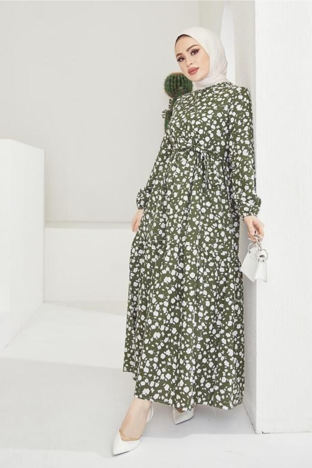 Rochie de damă kaki - model Daisy - 3