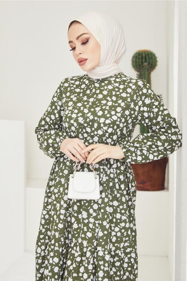 Rochie de damă kaki - model Daisy - 4