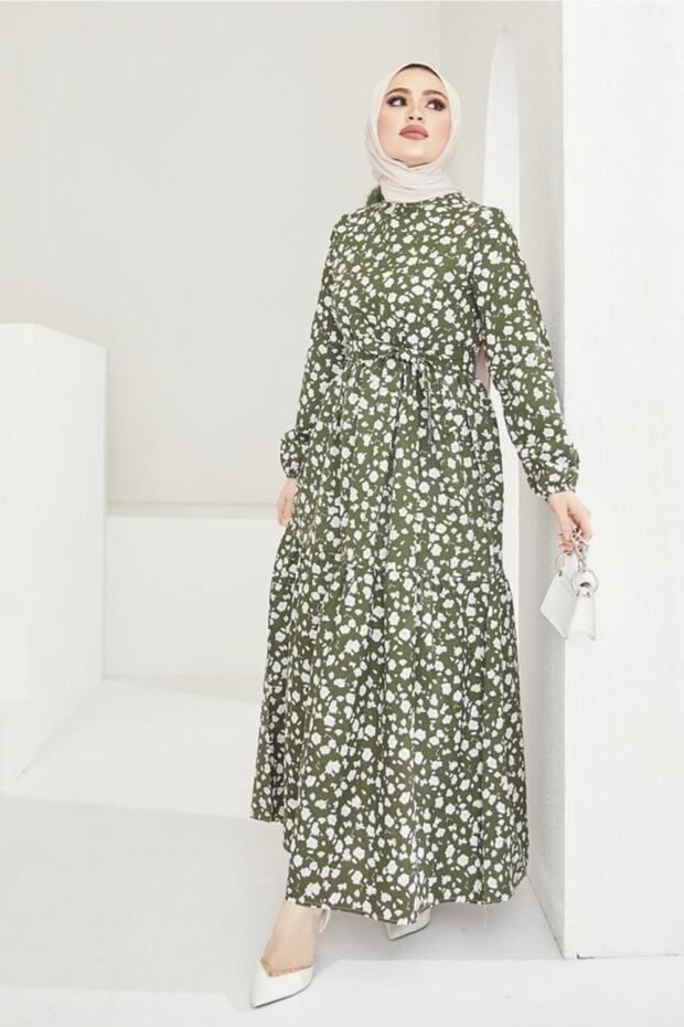 Rochie de damă kaki - model Daisy - 6