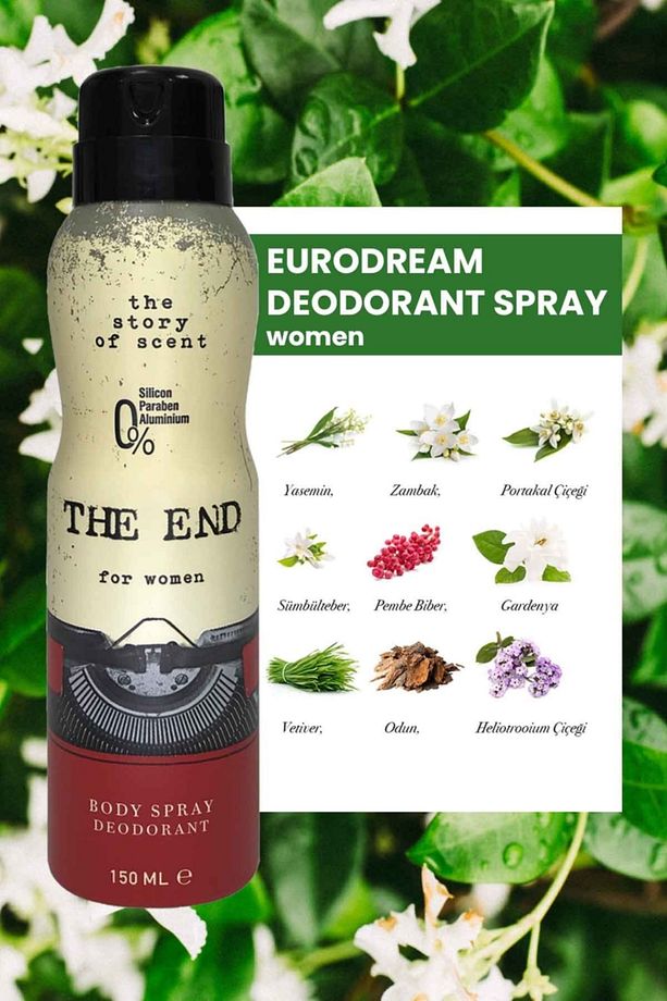 Edt Kadın Parfüm 100 ml  Ve Deodorant 150 ml 3 Adet - 3