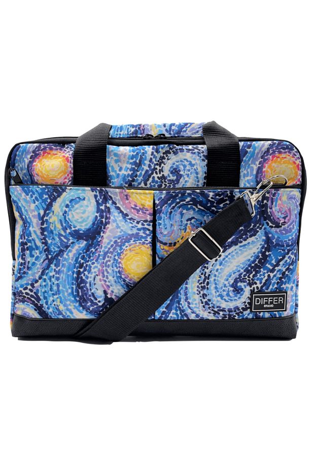 15.6'' Inç Van Gogh Desen Laptop/macbook/notebook/bilgisayar/evrak Çantası - 2