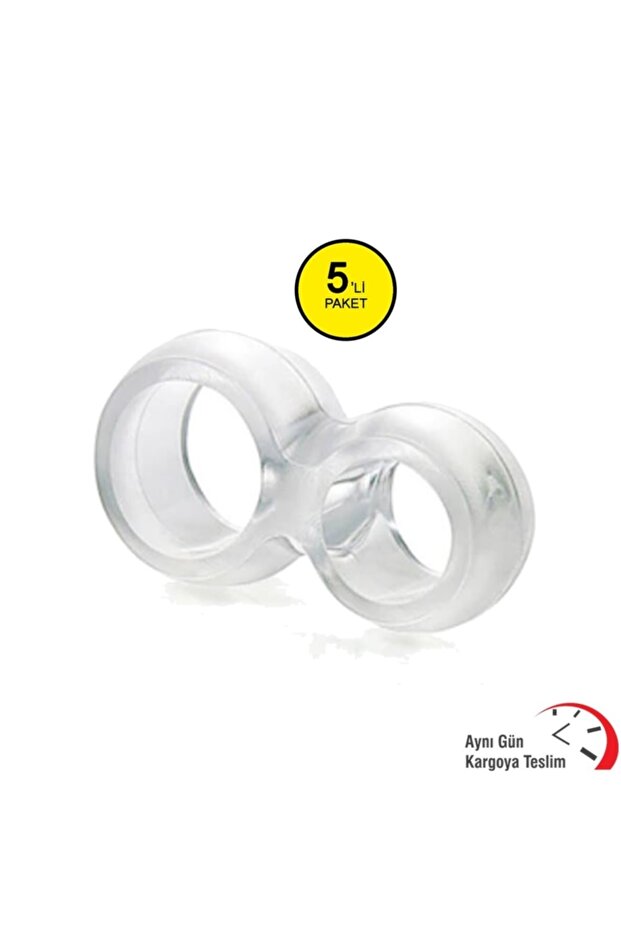 Plastik Kapı Kolu Tamponu Kapı Çarpma Önleyici 5 Adet - 1