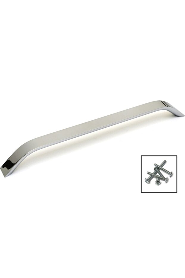 Chrome Cabinet Drawer Furniture Handle 224 Mm