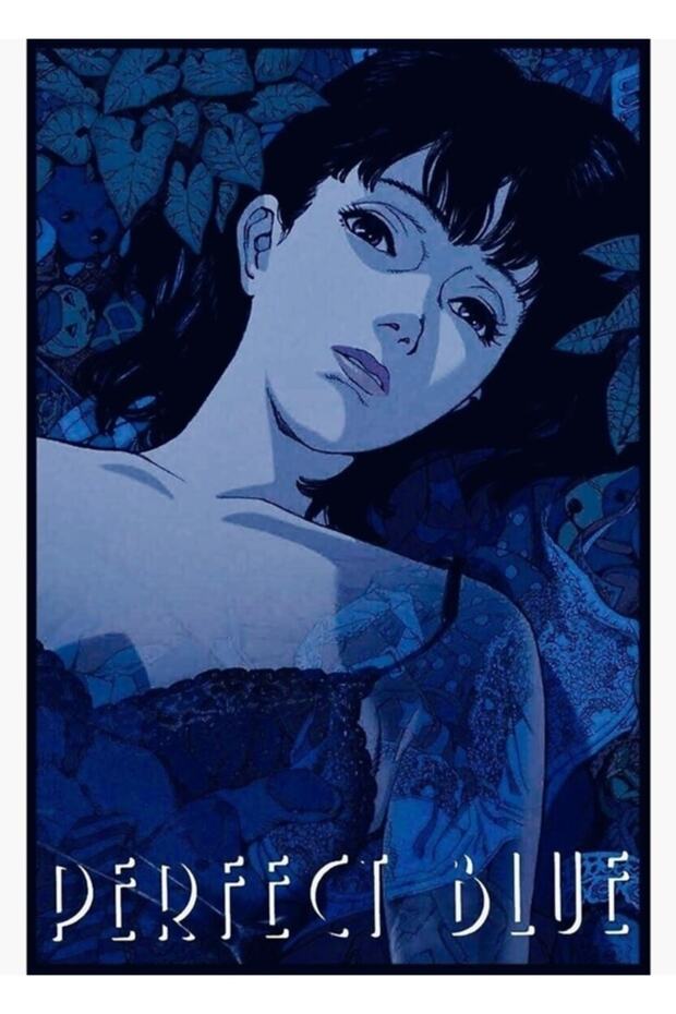 Perfect Blue Painting Wood Poster Decorative