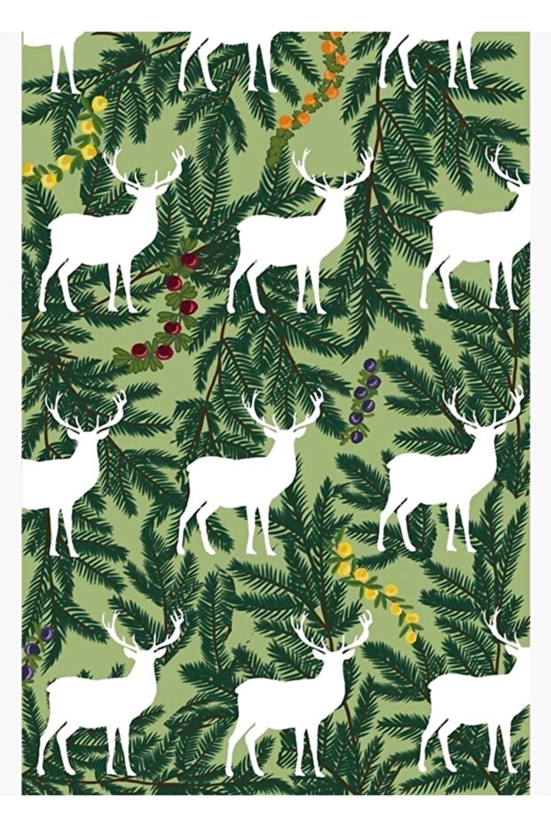 Lapland Pattern Painting Wooden Poster Decorative