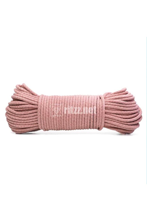 Filled Cotton Cord Rope Tress Rope / Salmon / 018 / 500 grams