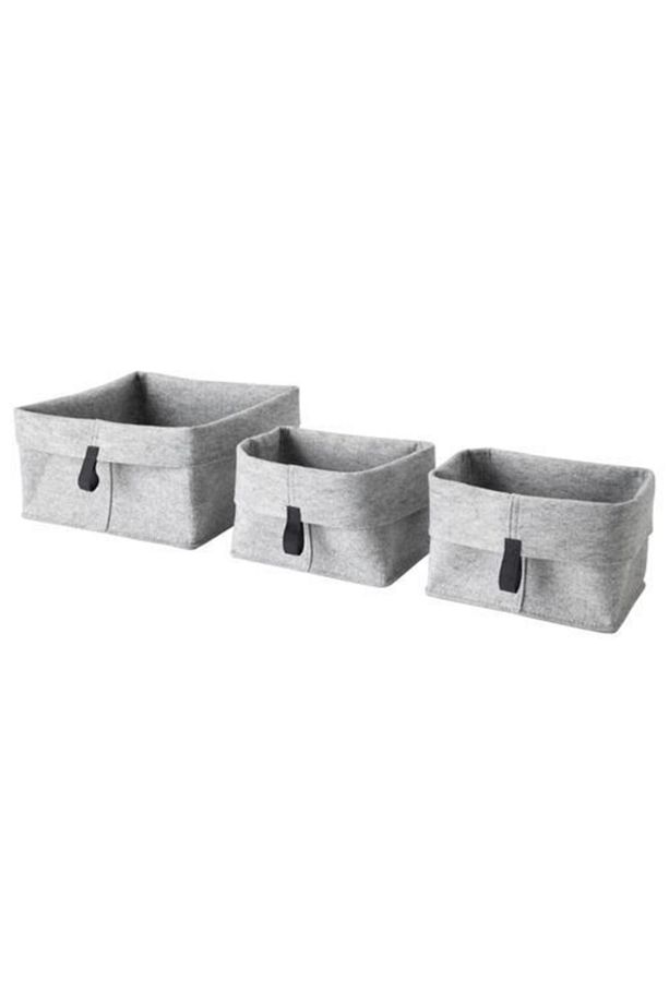 Kutu Seti 2 Adet 19x13x18 Cm Ve 1 Adet 25x25x18 Cm - 1