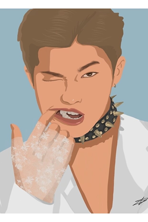 Namjoon Table Wooden Poster Decorative Code5499 - 1